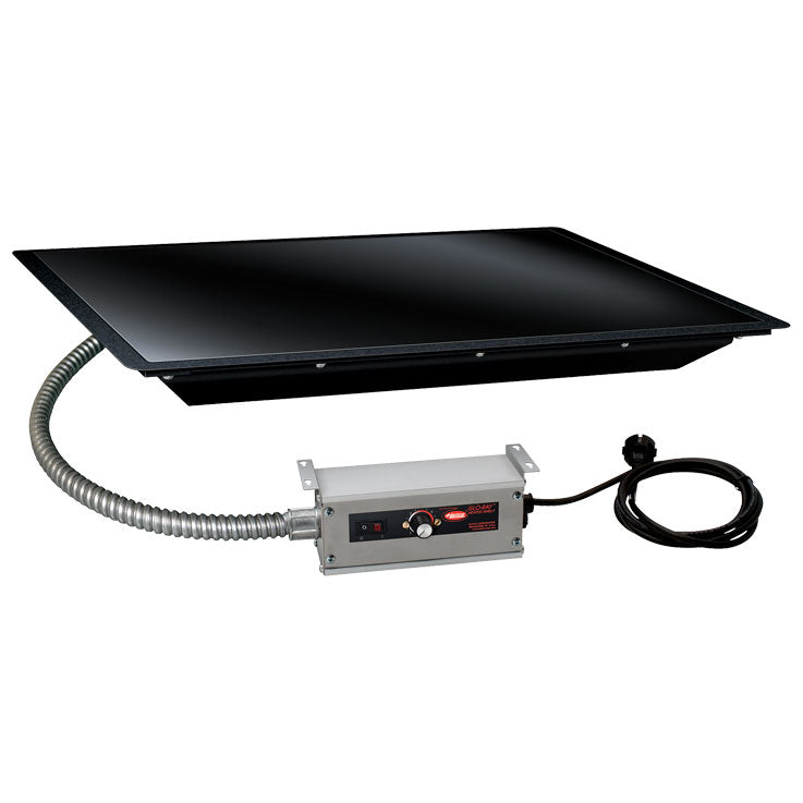 Hatco drop-in Heated Black Ceramic Glass 802mm x 498mm x 65mm - HBGBHC-3018