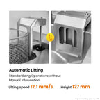 Benchstar Double Tanks Auto Lifting Induction Fryer - IF7000D-AL