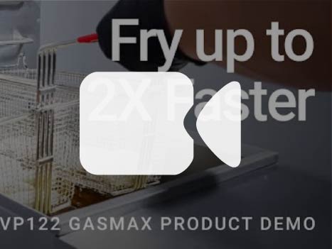 Gasmax V Pan LPG Deep Fryer - VP122LPG