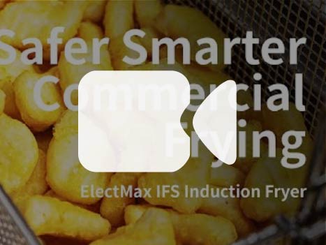 ElectMax 900 Series Induction Single Fryer with Splashback - IFS10-30L