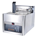 WISE Commercial 12L Electric Countertop Auto Lift-up Fryer - WFT-12L-C10