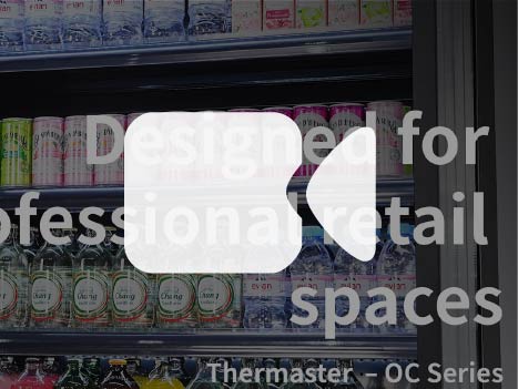 Thermaster Supermarket Open Beverage Display - OC-1220B