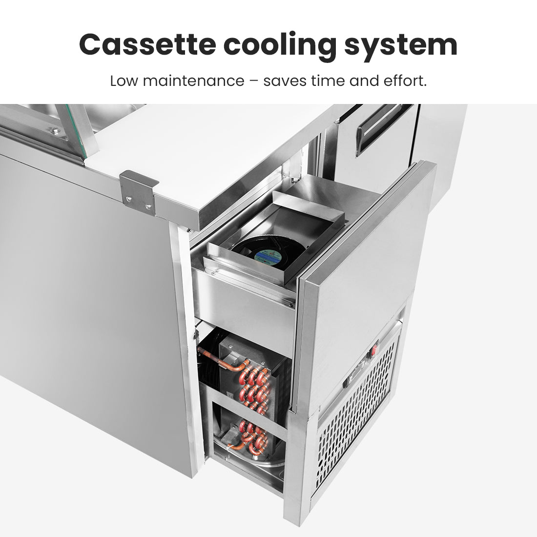 Thermaster two door Deluxe Sandwich Bar - SCB/15