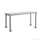 Single Tier 400mm Deep Workbench Overshelf 450mm High WBO1-1500-400