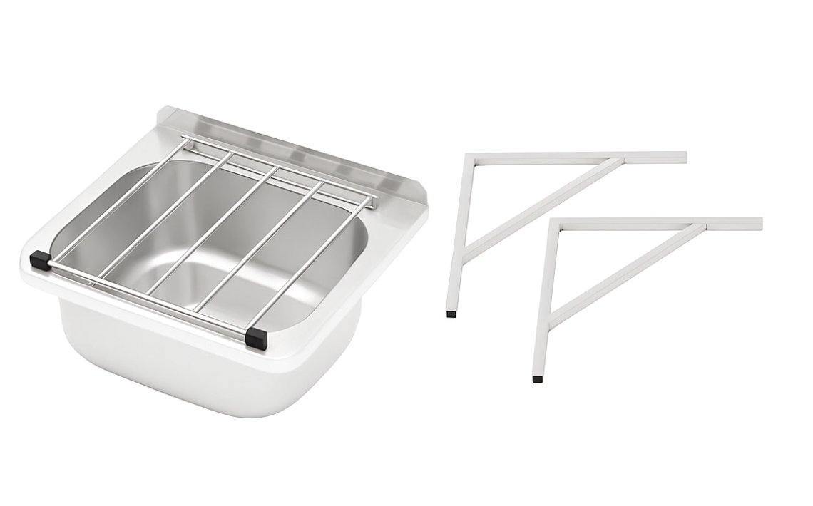 Modular Systems Stainless Steel Mop / Cleaning Sink - HCS-AB