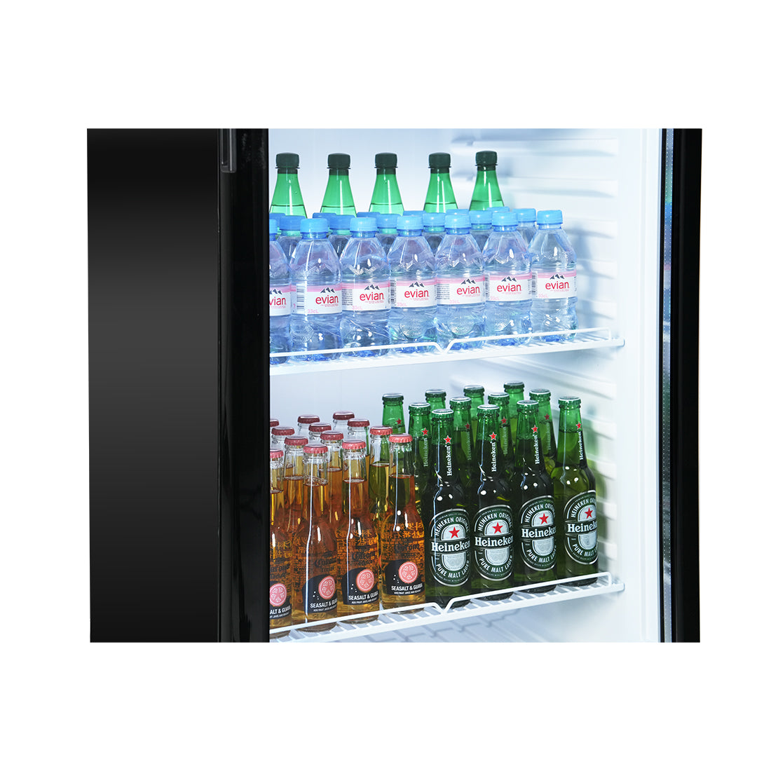 Thermaster Upright Glass Door Beverage Fridge - SDC-343B 
