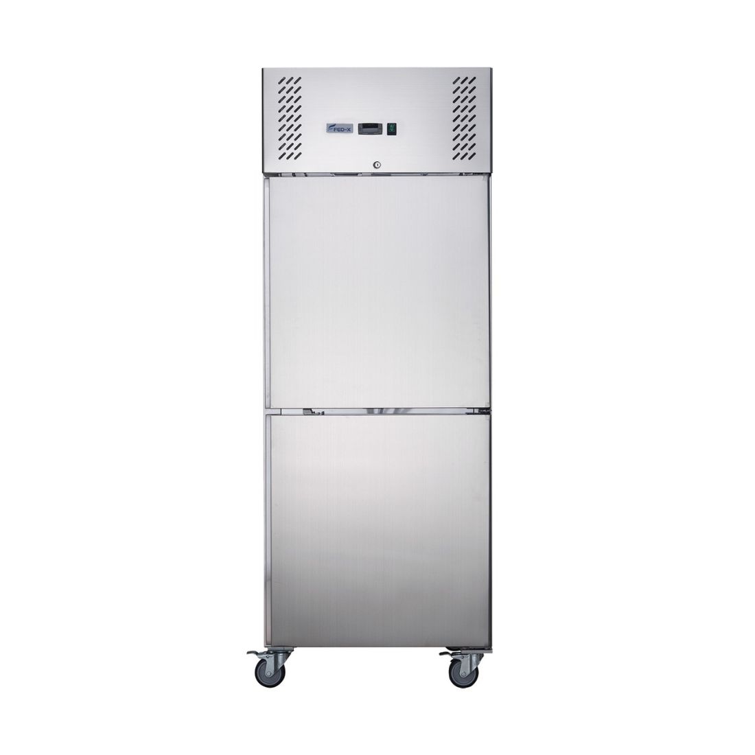FED-X S/S Split Two-Door Upright Freezer - XURF650S1V