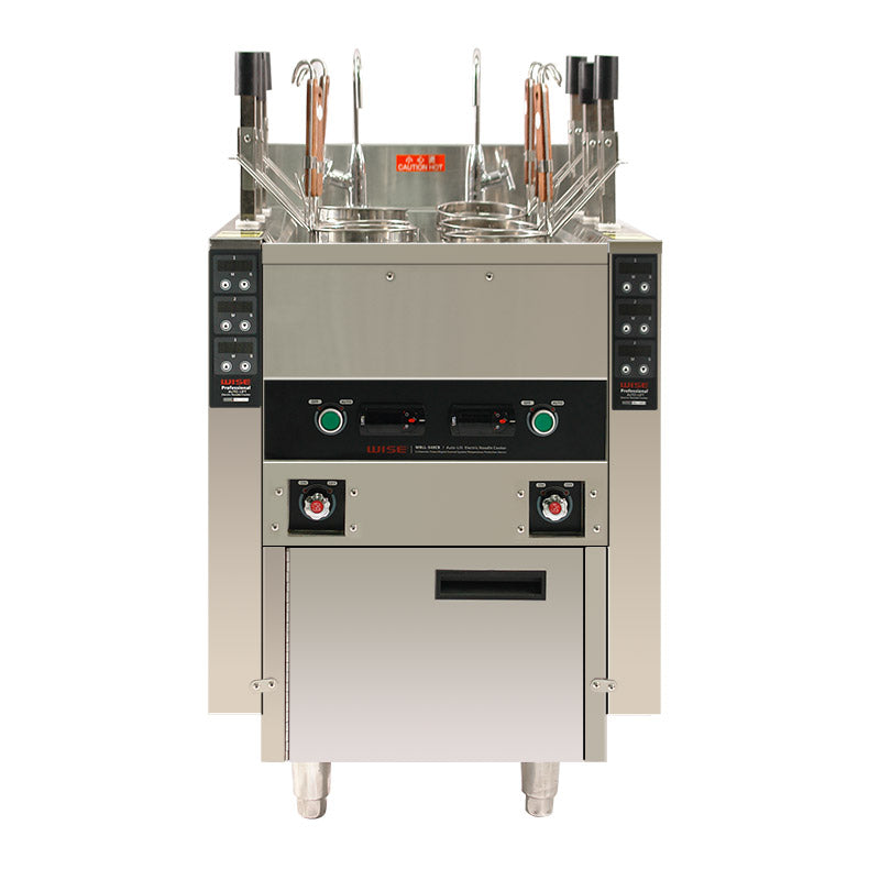 WISE Electric Standing Auto Lift Up Noodle Cooker (6 Baskets) - WBLL-540CA-S