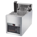 WISE Commercial 8L Electric Countertop Auto Lift-up Fryer - WFT-8L-C10