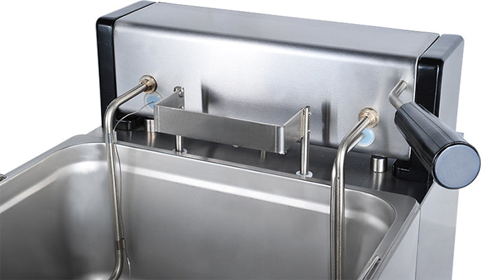 WISE Commercial 8L Electric Countertop Auto Lift-up Fryer - WFT-8L-C10