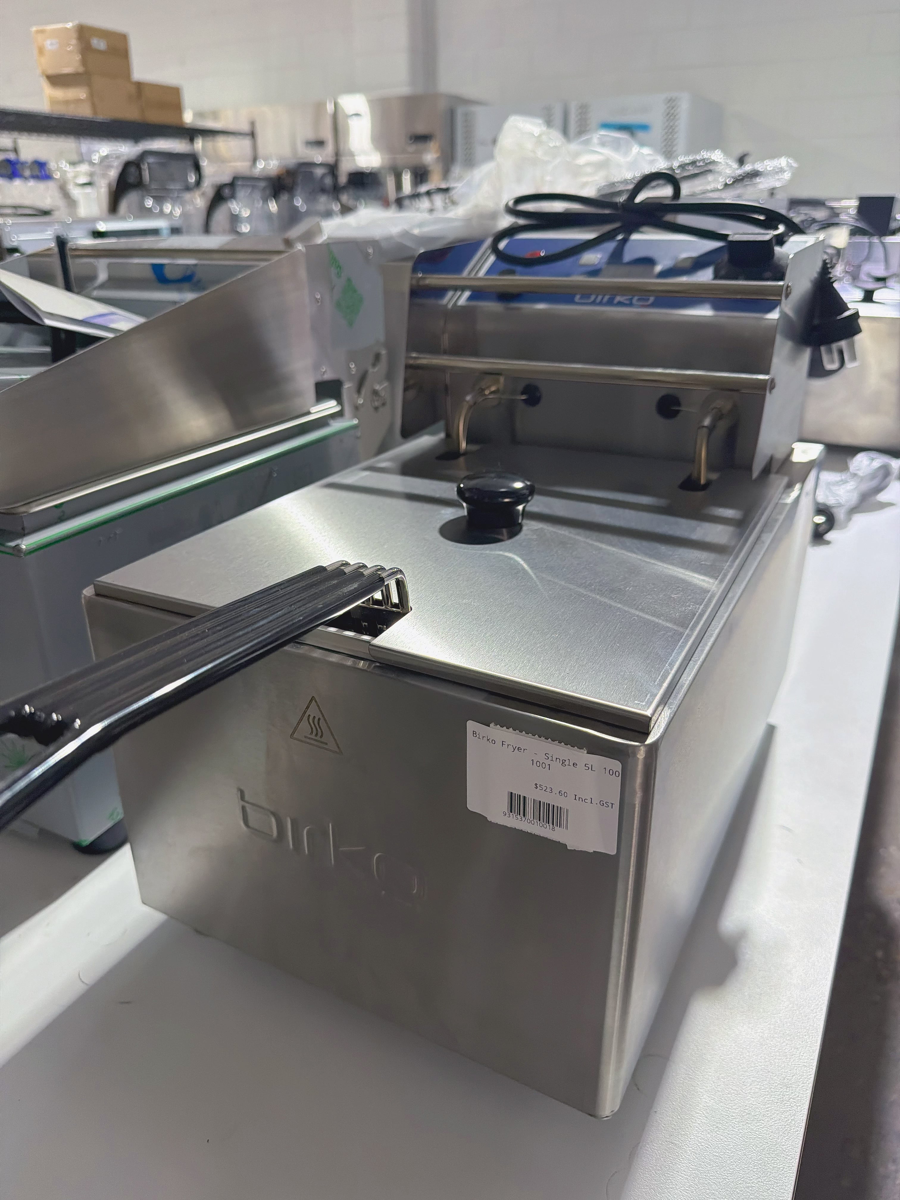 Birko Single Fryer 5L 10Amp - 1001001