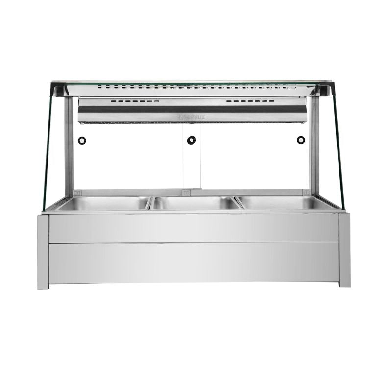 Bonvue Angled Countertop Wet and Dry Bain Marie - BM11TC