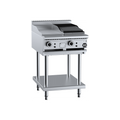 B+S Black Combination 300mm Grill Plate & 300mm Char Broiler - BT-GRP3-CBR3