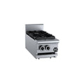 B+S Black Two Burner Boiling Top Bench Mounted - BT-SB2BM