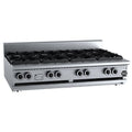 B+S Black Eight Burner Boiling Top Bench Mounted - BT-SB8BM