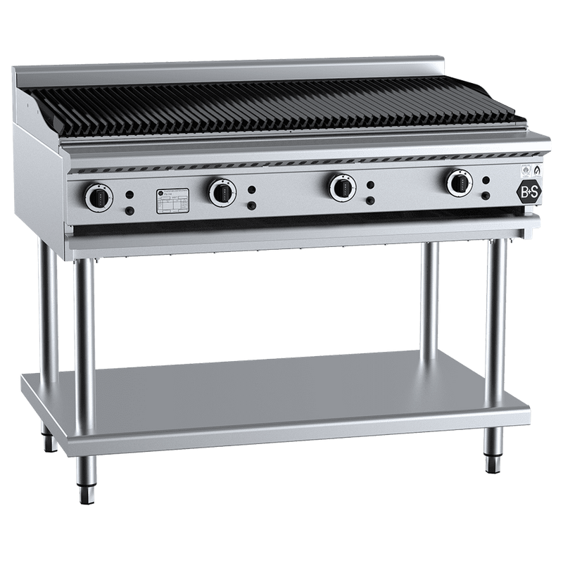 B+S Black Char Broiler 1200mm - CBR-12
