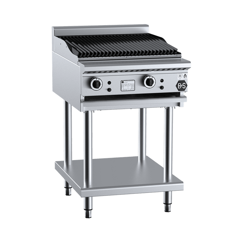 B+S Black Char Broiler 600mm - CBR-6