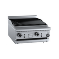 B+S Black Char Broiler 600mm Bench Mounted - CBR-6BM