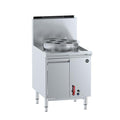 B+S Black Single Hole Waterless Heat Exchange Steamer with Cheung Fun insert - CFPSF-1HE