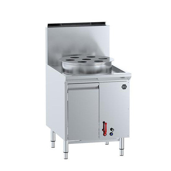 B+S Black Single Hole Waterless Heat Exchange Steamer with Cheung Fun insert - CFPSF-1HE