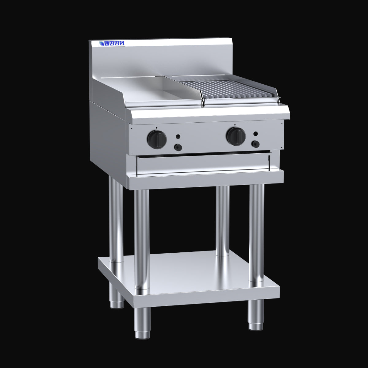 Luus 300mm Griddle 300mm Chargrill - CS-3P3C