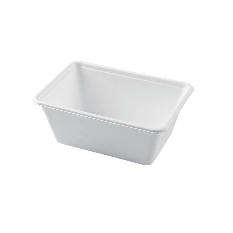Sugarcane 1000ml Rectangle Box - EL-RB1000
