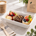 Sugarcane 500ml Rectangle Box - EL-RB500