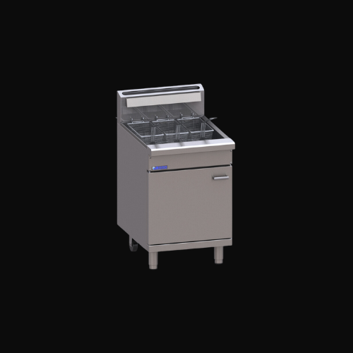 Luus 3 Basket Single V-Pan Fryer - FVG-60