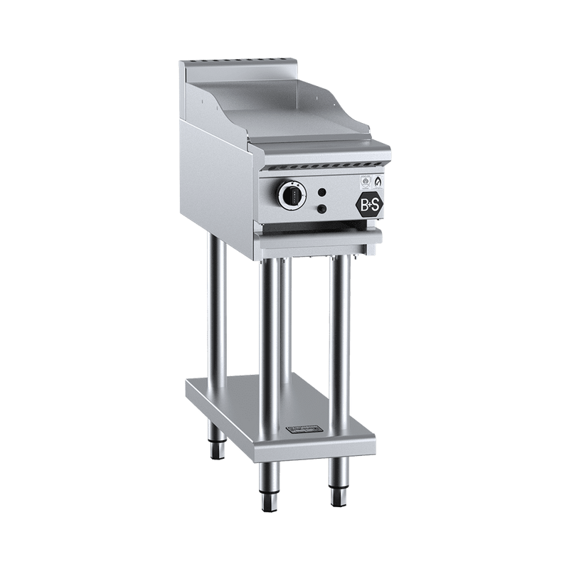 B+S Black Grill Plate 300mm - GRP-3