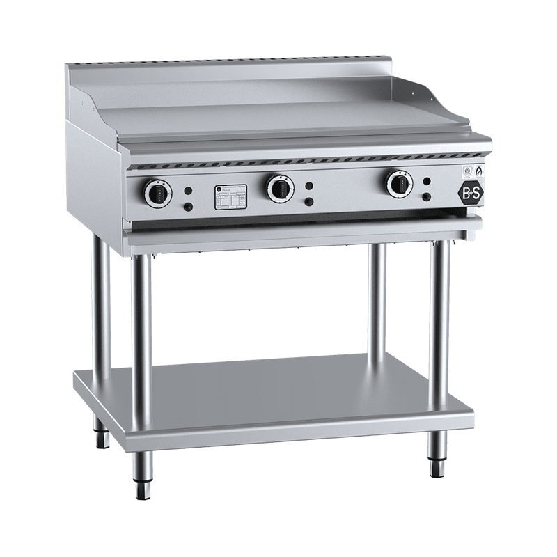 B+S Black Grill Plate 900mm - GRP-9