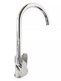 Jetstream s/s Deck mounted gooseneck tap with single lever flow & temp control - JET3000D