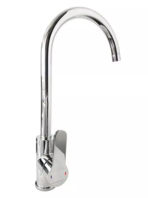 Jetstream s/s Deck mounted gooseneck tap with single lever flow & temp control - JET3000D 6 Buy