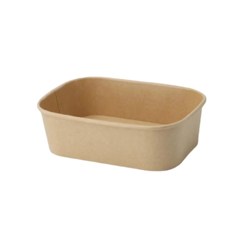 750ml Paper Rectangular Bowl