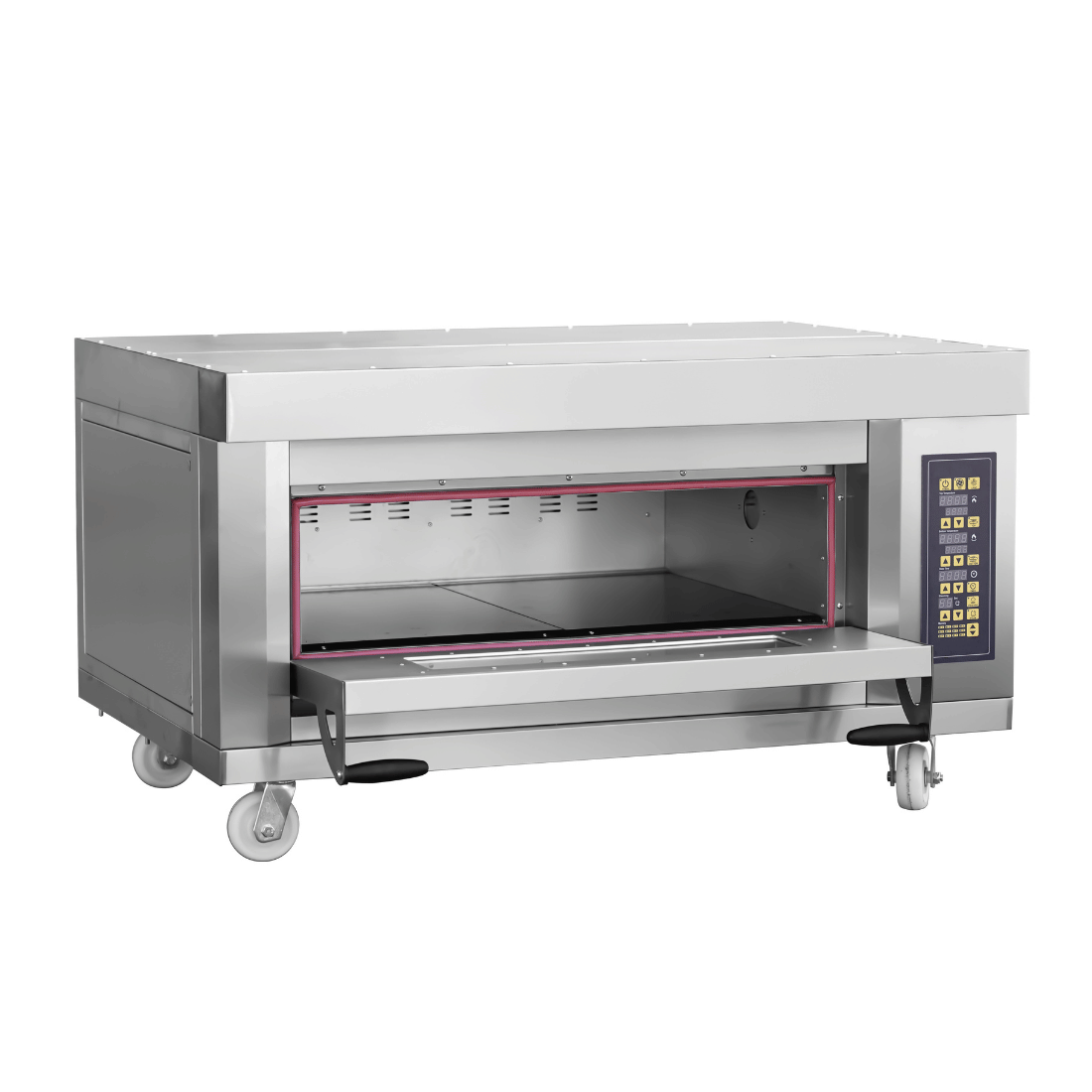Bakermax Stackable Electric Deck Bakery Oven with steam- ME2ST-1D