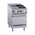 B+S Black Oven with 300mm Grill Plate & 300mm Char Broiler - OV-GRP3-CBR3