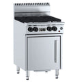 B+S Black Six Burner Oven - OV-SB6