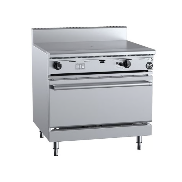 B+S Black Oven with 900mm Target Top - OV-TT9