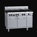 Luus 6 Burner 300mm Chargrill with Convection Oven - RF-6B3C