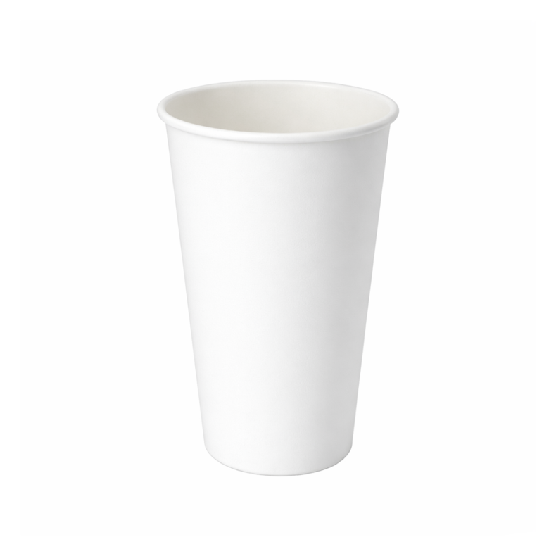 16oz 90mm Coffee Cup White