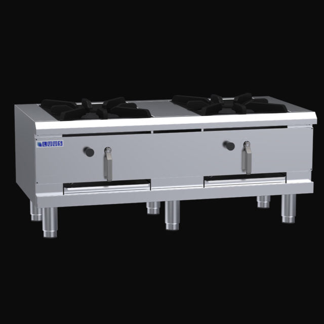 Luus 1200mm Burner Freestanding Double Stockpot - FSP-120