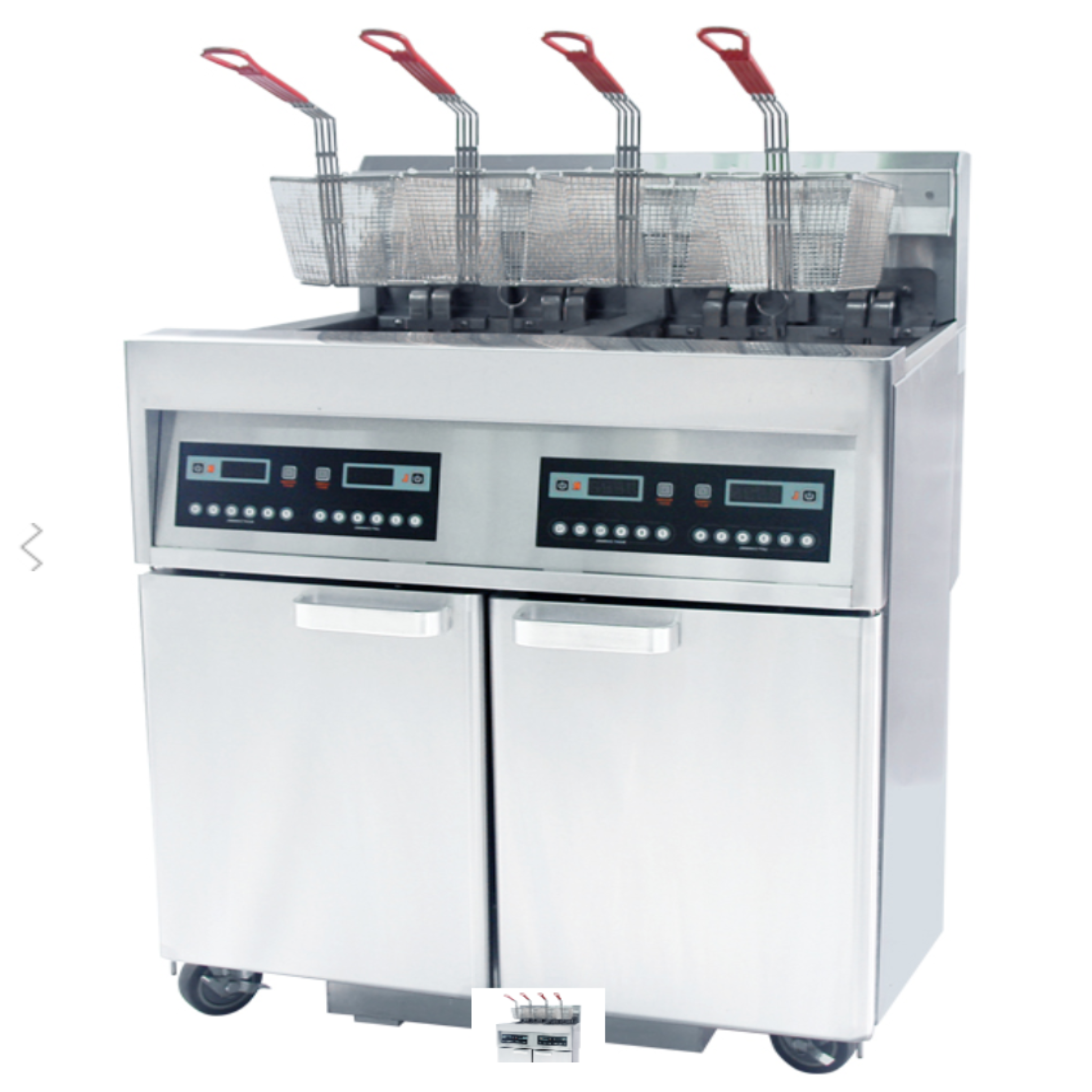 WISE 56L Electric Standing Fryer - AWEL-2L