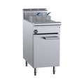 B+S Black Single Pan Two Basket Turbo Fryer - TF-451