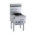 B+S Black Single Hole Deluxe Waterless Wok Table - UFWWD-1