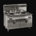 Luus Double Ring Induction HP Wok - EHW-2C