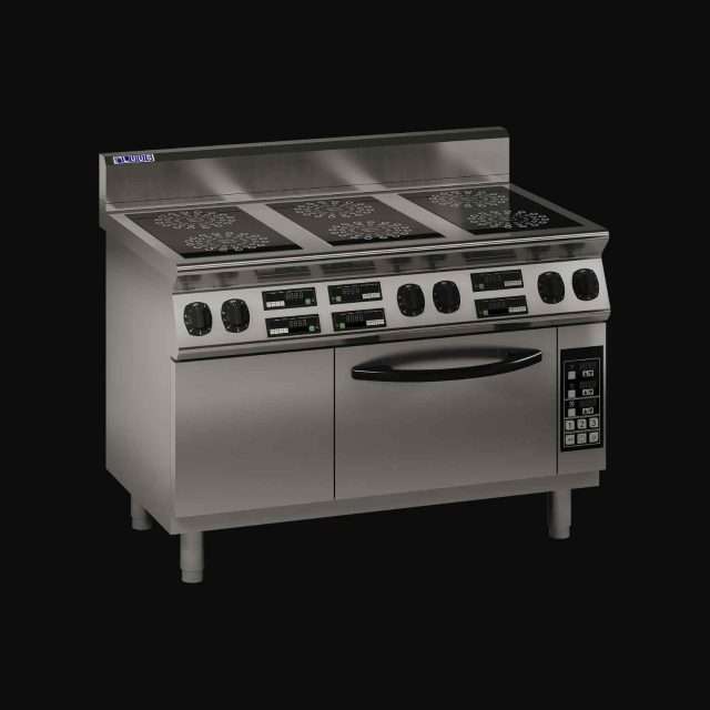 Luus 6 Zone Induction Cooktop with Oven - ER7-6B