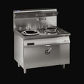 Luus Single Ring Induction HP Wok, 1 Side Pot - EHW-1C1P