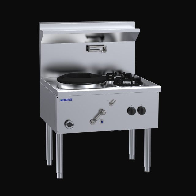 Luus Single Hole Two Burner Waterless Wok - WZ-1C2B