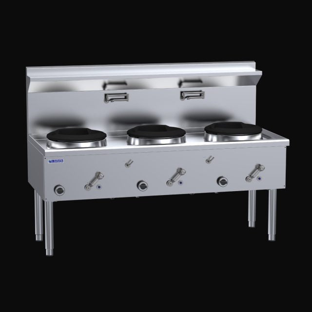 Luus Three Hole Waterless Wok - WZ-3C