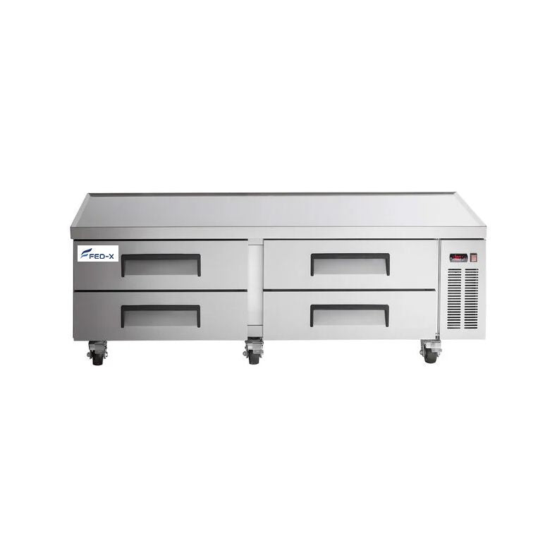 FED-X Chef Base Refrigeratied Drawer Bench 450L - XCB-72