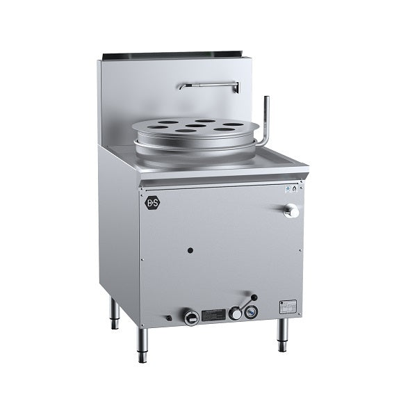 B+S Black Single Hole Waterless Pot Steamer - YCJSF-1